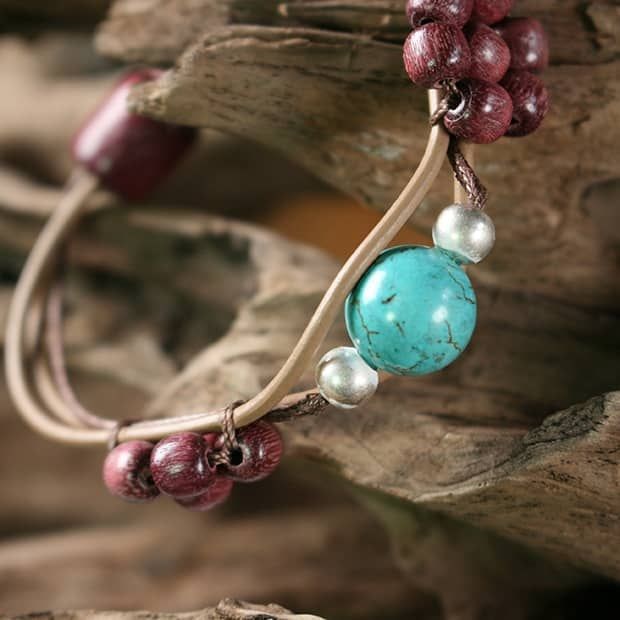 Essenciel - Bracelet aimanté turquoise muriela