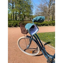 Les manchons de suzon (guidon courbé) vert thym