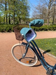 Suzon guidon courbé vert thym