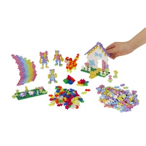 Kit découverte pastel 600 pcs plus plus