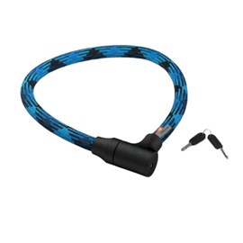 Antivol orbit en kevlar - 100 cm - bleu