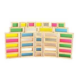 Briques géantes arc-en-ciel 36 pcs