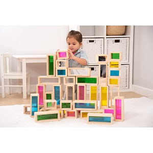 Briques géantes arc-en-ciel 36 pcs