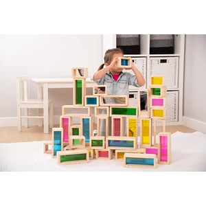 Briques géantes arc-en-ciel 36 pcs