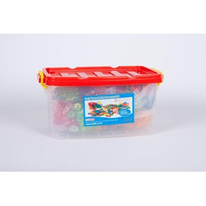 Formes géométriques colorées transluc