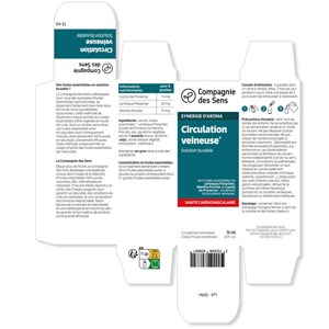 Circulation veineuse - huiles essentielles en solution buvable