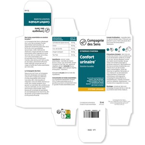 Confort urinaire - huiles essentielles en solution buvable