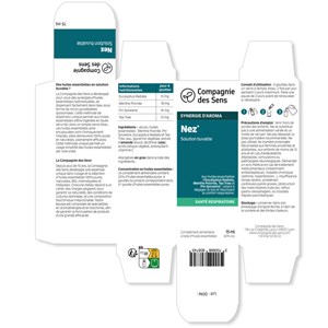 Nez bouché - huiles essentielles en solution buvable