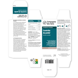 Contrôle du poids - huiles essentielles en solution buvable