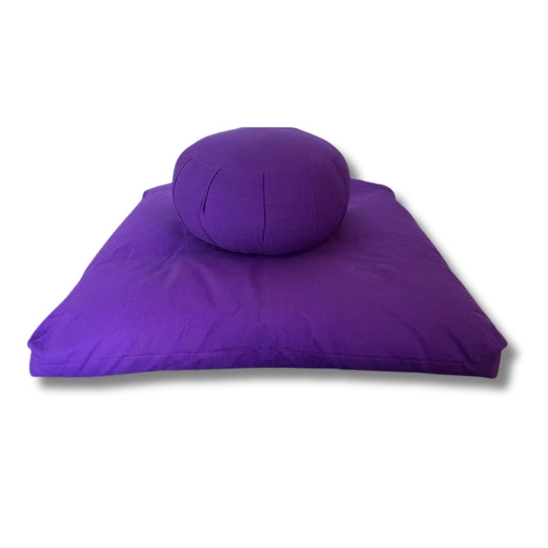 Tortue de jade - Zafu et zabuton coton et kapok bio
