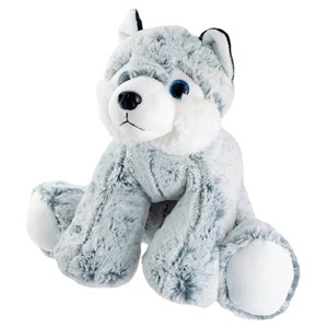 Peluche husky -17 cm dani créa