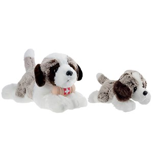 Peluche saint-bernard dani cré