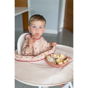 Kit bavoir et plateau transportable