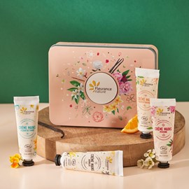 Coffret mains pêche evasion florale