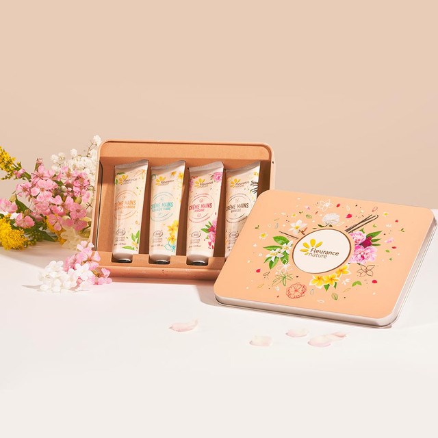 Fleurance Nature - Coffret cremes mains evasion florale bio