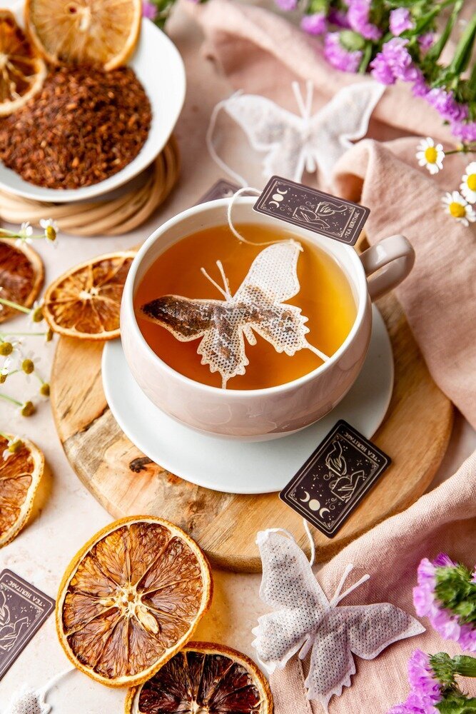 Sachets de thé personnalisés - Sachet en forme de fleur - Thé bio –  TeaHeritage