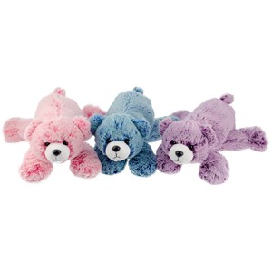 Peluche ours dani créations 22 cm bleu Bleu