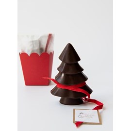 Sapin de noël bio chocolat noir