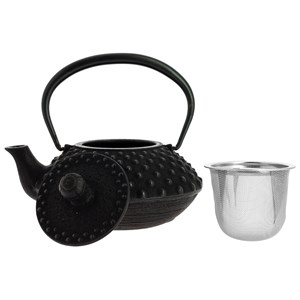 Théière fonte iwachu kanbin noire 320 ml