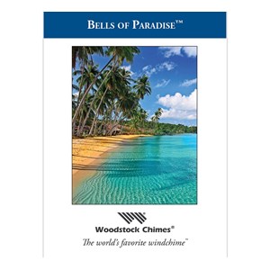 Carillon à vent paradis, bleu