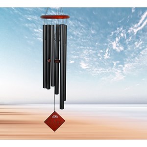 Carillon à vent encore terre - noir