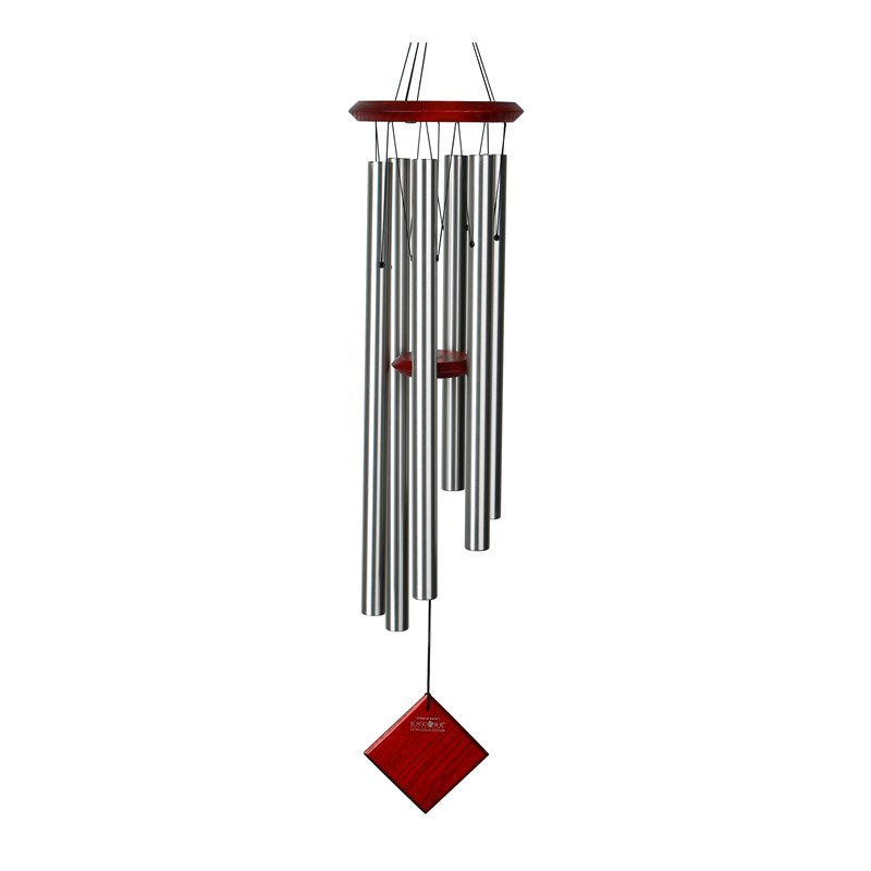 Woodstock Chimes - Carillon à vent encore terre - argenté