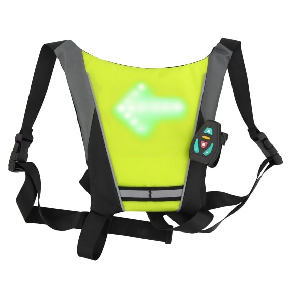 Gilet signaletique avec led Nature Decouvertes