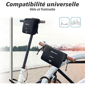 Sacoche guidon imperméable