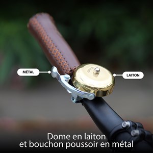 Sonnette pour guidon de vélo