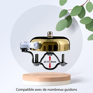 Sonnette pour guidon de vélo