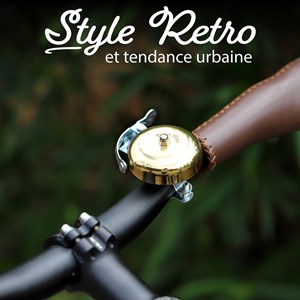 Sonnette pour guidon de vélo