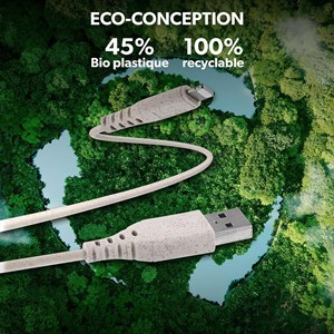 Câble lightning éco conçu