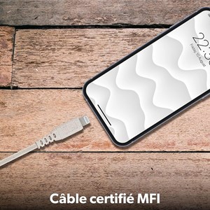 Câble lightning éco conçu