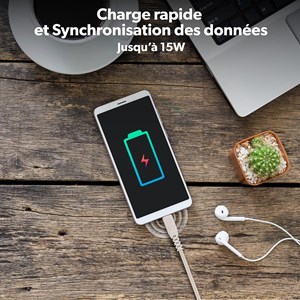 Câble lightning éco conçu