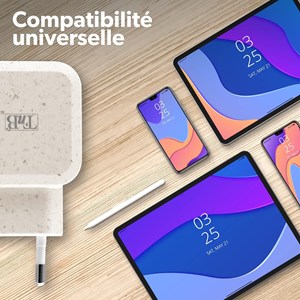 Chargeur secteur 1 usb éco conçu