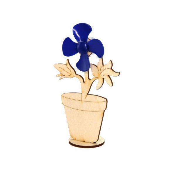 Kit fleur solaire gentiane bleue