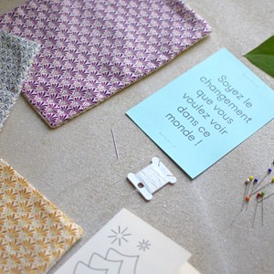 Essuie-tout réutilisables- kit diy