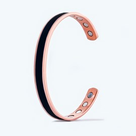 Bracelet cuivre magnétique noir taille 4
