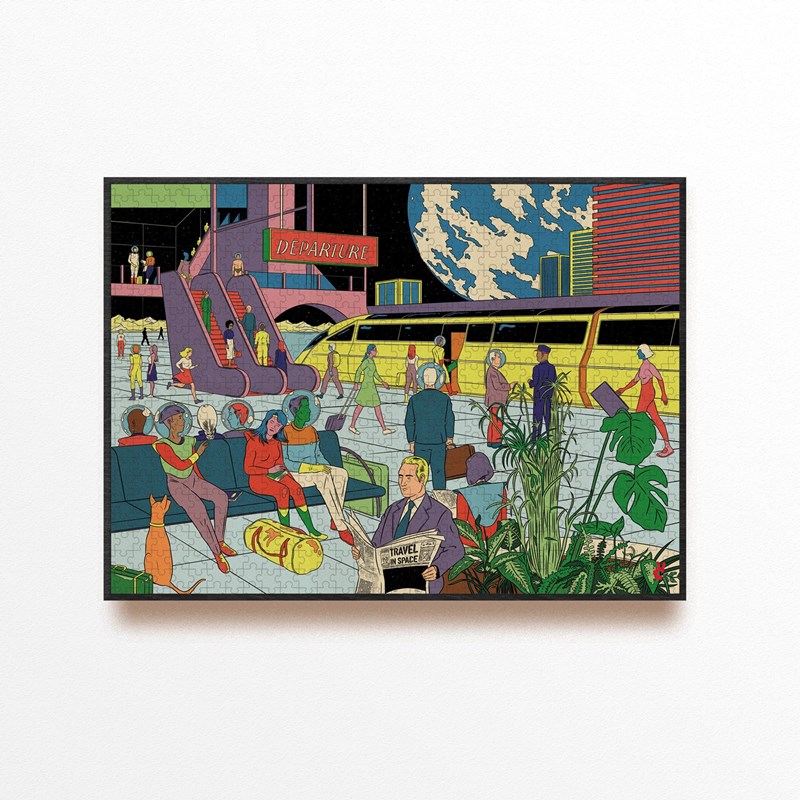 Piece & Love - Puzzle - station by simon bailly
