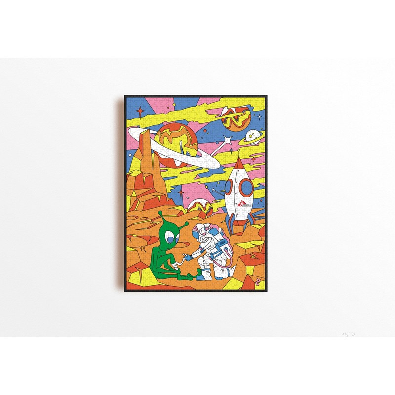 Piece & Love - Puzzle - space doc - soutient msf