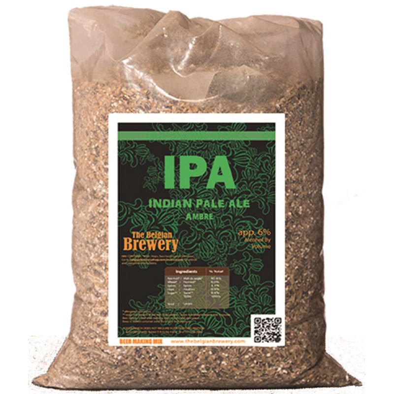 The Belgian Brewery - Pack ipa amber bio et accessoires