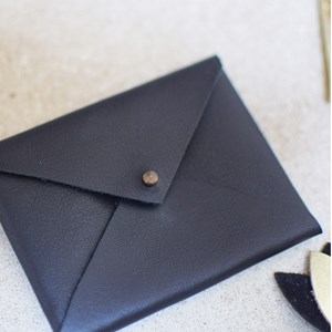 Porte-cartes en cuir- kit diy