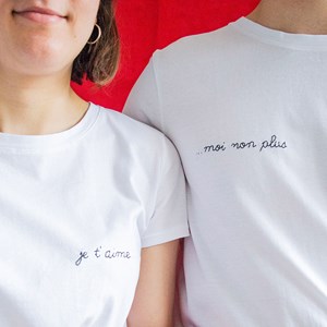 Broder son tshirt en duo- kit débutant