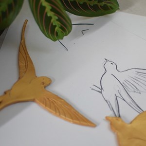 Kit oiseaux en argile à créer