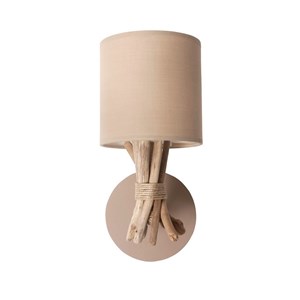 Applique murale margotin taupe