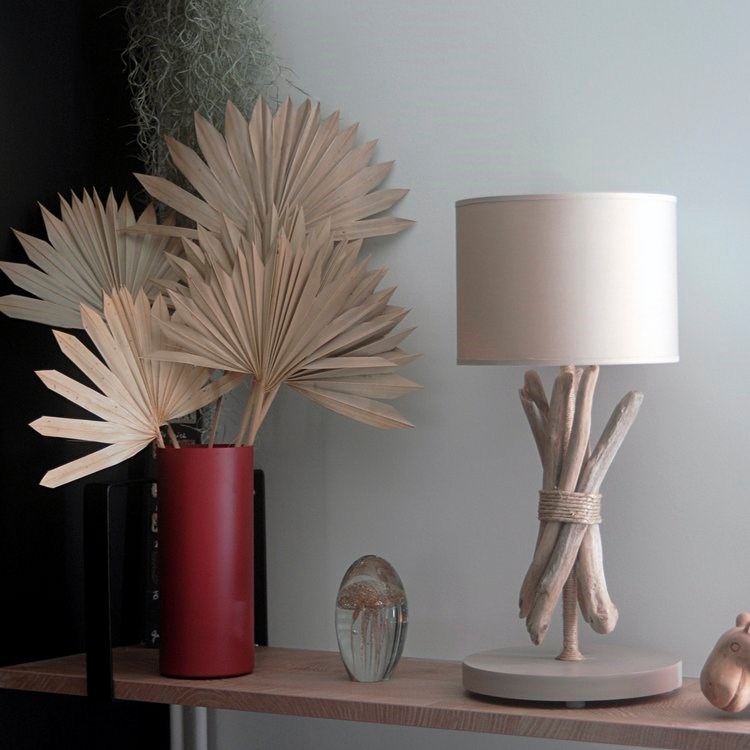 Coc Art Creations - Lampe à poser ligot taupe