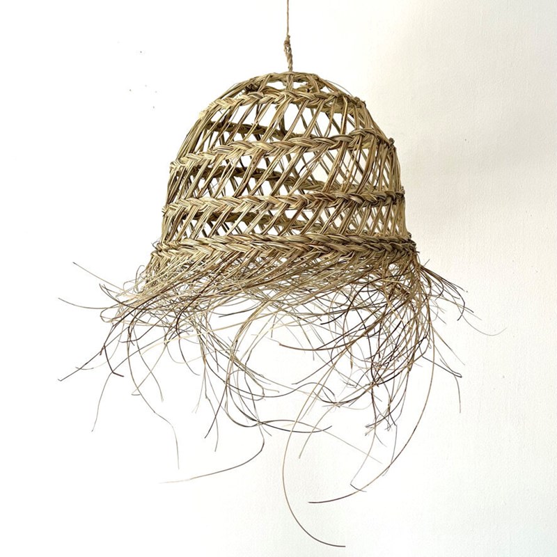 Jujuhat Vintage - Suspension fibre naturelle 20cm x 20cm