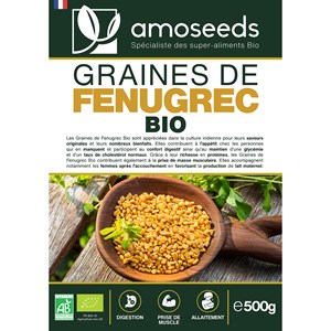 Graines de fenugrec bio 500g