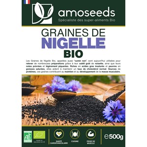 Graines de nigelle bio 500g