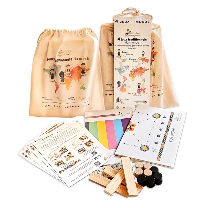 4 jeux traditionnels du monde